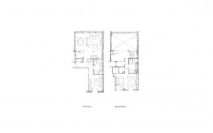N. Moore Penthouse Floorplan